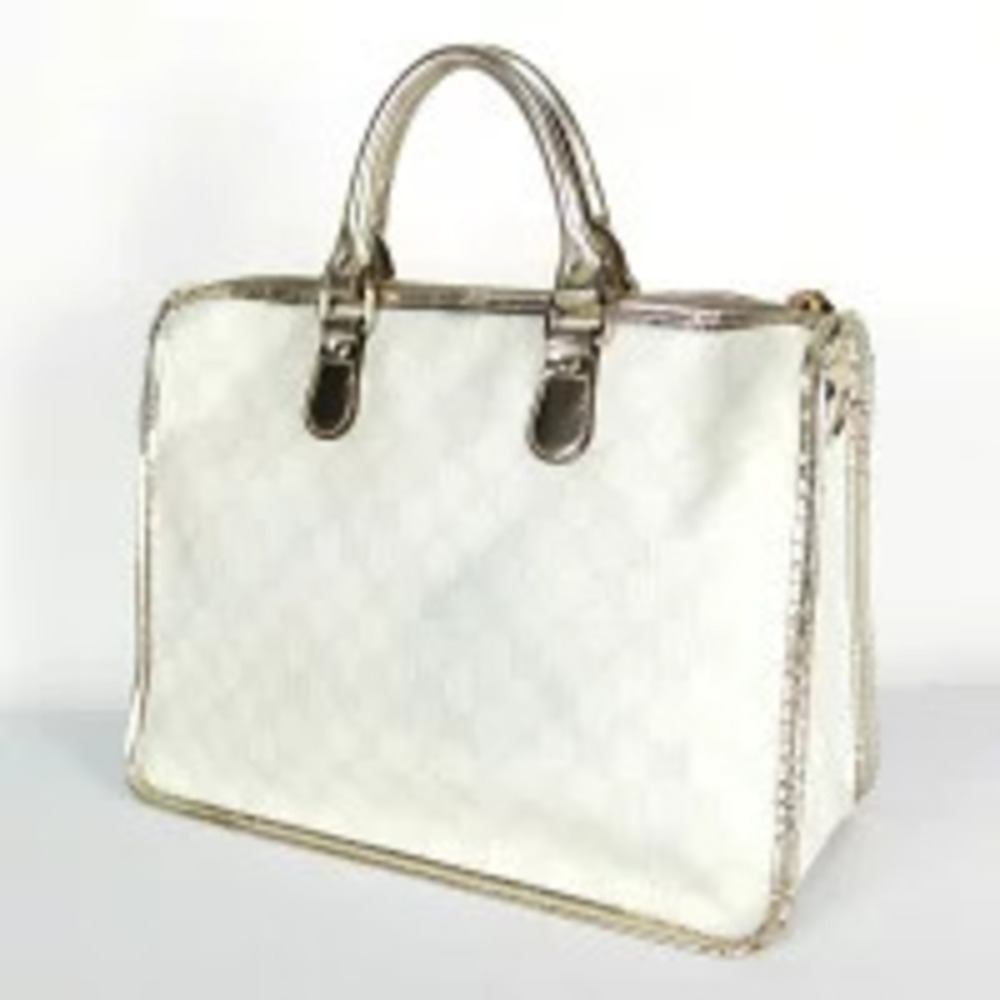 Gucci monogram bag Shoulder canvas GG white